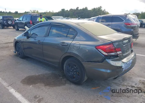 2013 Honda Civic Lx из США, поврежденный, VIN 2HGFB2F52DH565954